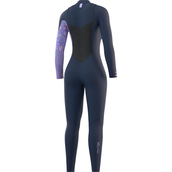 2025 Mystic Womens Jayde 3/2mm Double Chest Zip Wetsuit 35000.23001 - Navy